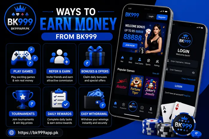 Bk999 Game Simple ways to Earn Real Money