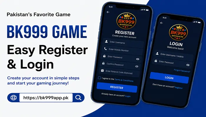 Bk999 Easy User Account Register and Login Guide